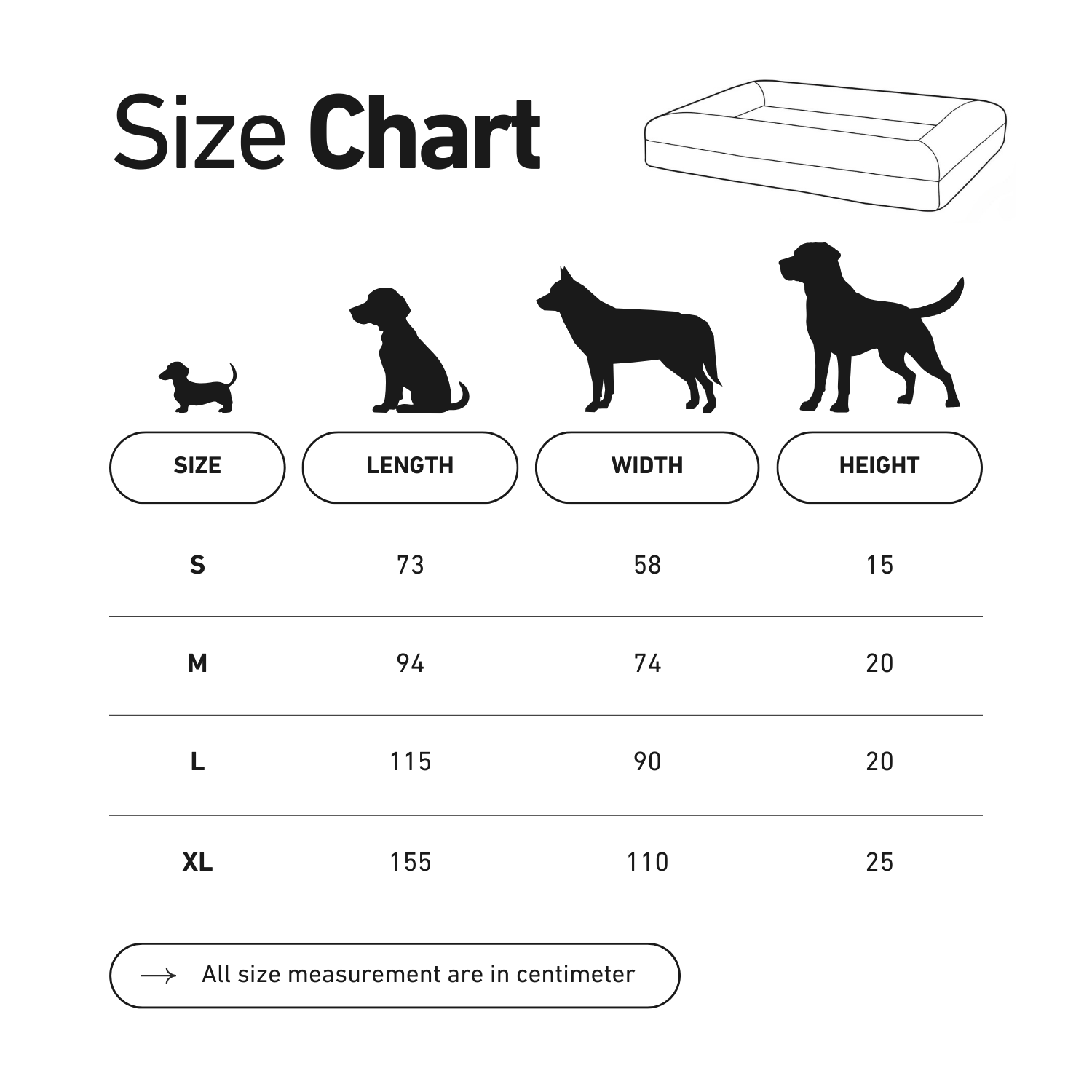The Loungey Dog Bed