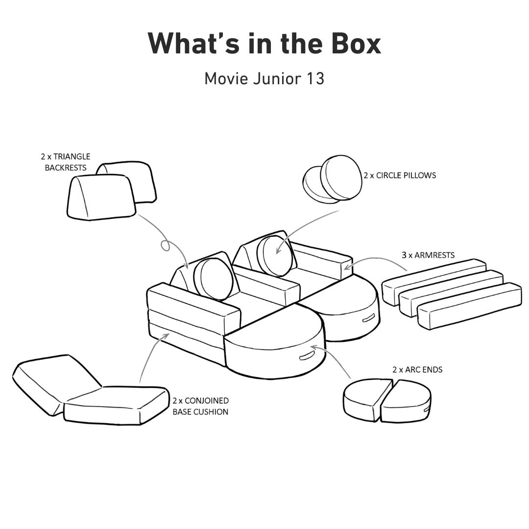 Movie Junior 13 piece