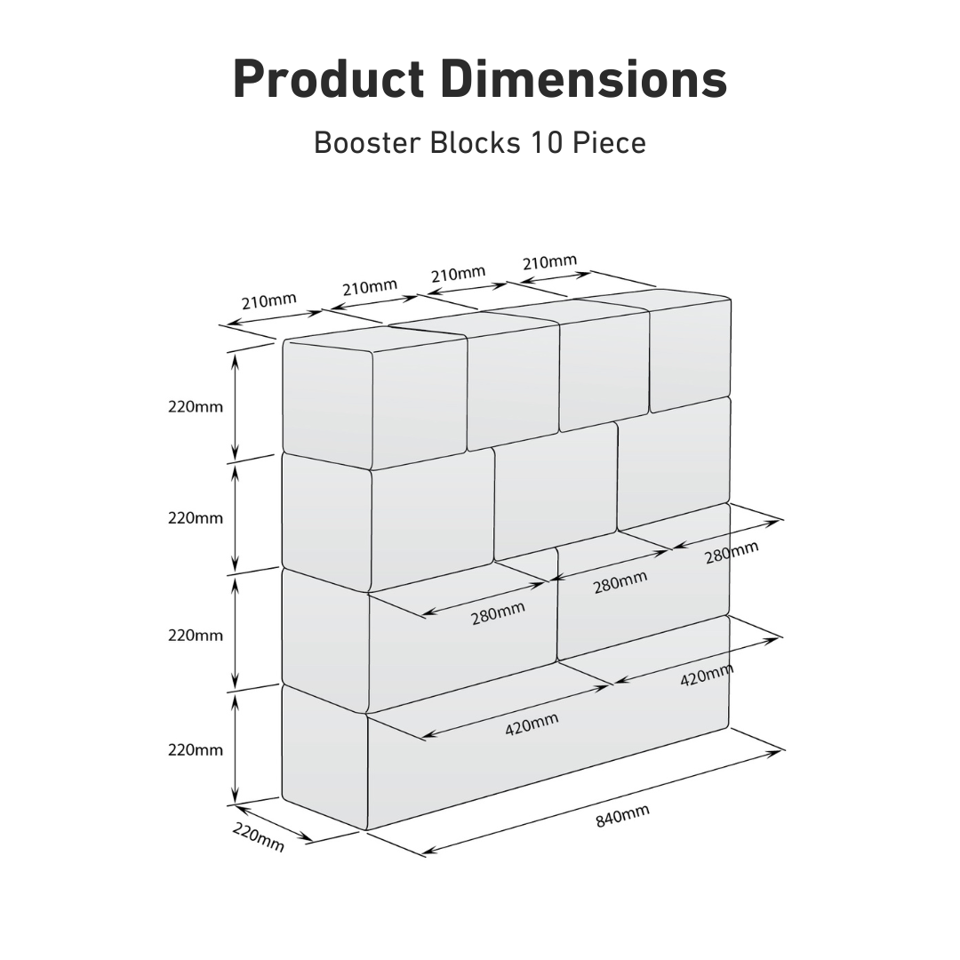 Booster Blocks 10 Piece