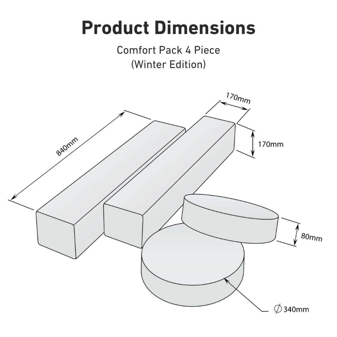 Comfort Pack 4 piece Winter Edition