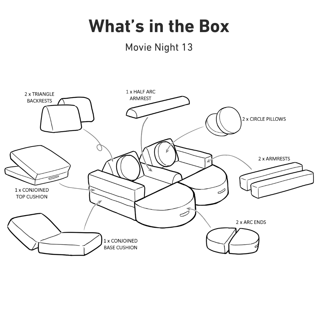 Movie Night 13 piece Winter Edition